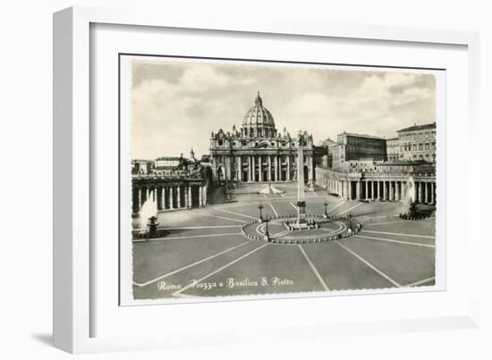 Basilica S Pietro-Alan Paul-Framed Art Print