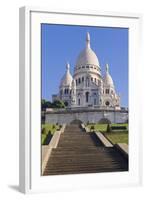 Basilica Sacre Coeur, Montmartre, Paris, France, Europe-Gabrielle and Michel Therin-Weise-Framed Photographic Print