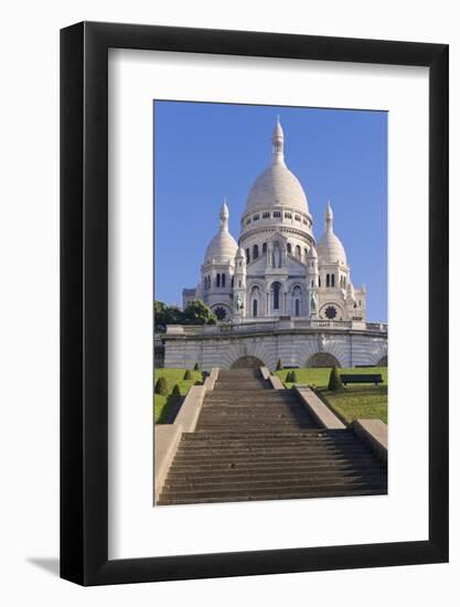 Basilica Sacre Coeur, Montmartre, Paris, France, Europe-Gabrielle and Michel Therin-Weise-Framed Photographic Print