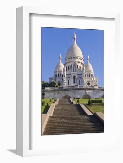 Basilica Sacre Coeur, Montmartre, Paris, France, Europe-Gabrielle and Michel Therin-Weise-Framed Photographic Print