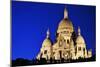 Basilica Sacre Coeur (Sacred Heart) Montmartre in Paris-monticello-Mounted Photographic Print