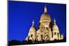 Basilica Sacre Coeur (Sacred Heart) Montmartre in Paris-monticello-Mounted Photographic Print