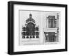 Basilica Saint-Denis, the Valois Tower, C.1655 (Engraving) (See also 414688, 414690)-Jean Marot-Framed Premium Giclee Print