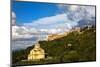 Basilica San Biagio Stands on the Hillside below the Hillside Town of Montepuciano-null-Mounted Photographic Print