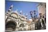 Basilica San Marcoand street lamp, Venice, Veneto, Italy-Russ Bishop-Mounted Photographic Print