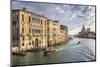 Basilica Santa Maria della Salute, from Accademia bridge, in winter morning sun, Venice, UNESCO Wor-Eleanor Scriven-Mounted Premium Photographic Print