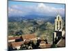 Basilica Santa Maria from the Castle, Morella, Valencia Region, Spain-Sheila Terry-Mounted Photographic Print