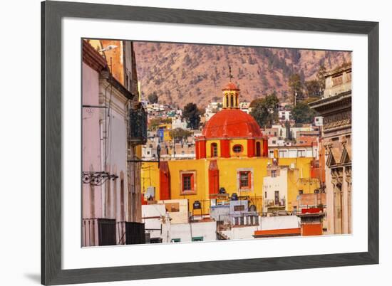 Basilica Templo De Belen, Guanajuato, Mexico.-William Perry-Framed Premium Photographic Print