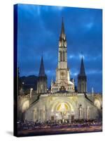 Basilika Du Rosaire, Lourdes, Hautes-Pyrenees, Midi-Pyrenees, France-Doug Pearson-Stretched Canvas