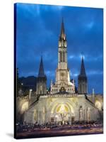 Basilika Du Rosaire, Lourdes, Hautes-Pyrenees, Midi-Pyrenees, France-Doug Pearson-Stretched Canvas