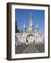 Basilika Du Rosaire, Lourdes, Hautes-Pyrenees, Midi-Pyrenees, France-Doug Pearson-Framed Photographic Print