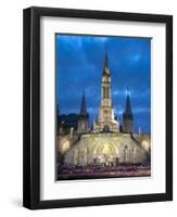 Basilika Du Rosaire, Lourdes, Hautes-Pyrenees, Midi-Pyrenees, France-Doug Pearson-Framed Photographic Print
