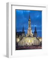 Basilika Du Rosaire, Lourdes, Hautes-Pyrenees, Midi-Pyrenees, France-Doug Pearson-Framed Photographic Print