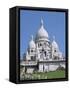 Basilique Du Sacre Coeur, Montmartre, Paris, France-Hans Peter Merten-Framed Stretched Canvas