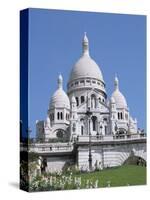 Basilique Du Sacre Coeur, Montmartre, Paris, France-Hans Peter Merten-Stretched Canvas