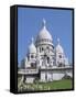 Basilique Du Sacre Coeur, Montmartre, Paris, France-Hans Peter Merten-Framed Stretched Canvas