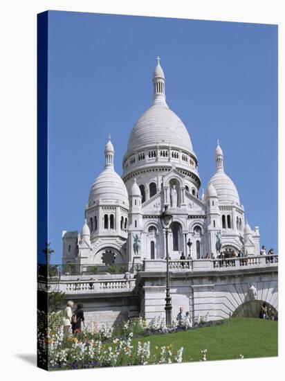 Basilique Du Sacre Coeur, Montmartre, Paris, France-Hans Peter Merten-Stretched Canvas