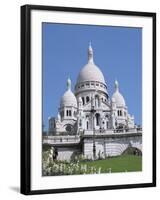 Basilique Du Sacre Coeur, Montmartre, Paris, France-Hans Peter Merten-Framed Photographic Print