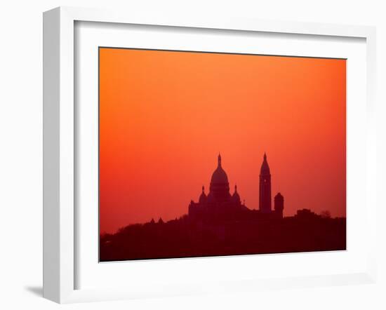 Basilique du Sacre Coeur, Paris, France-David Barnes-Framed Premium Photographic Print