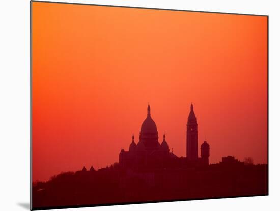 Basilique du Sacre Coeur, Paris, France-David Barnes-Mounted Photographic Print