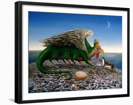 Basilisk, 1986-Frances Broomfield-Framed Giclee Print