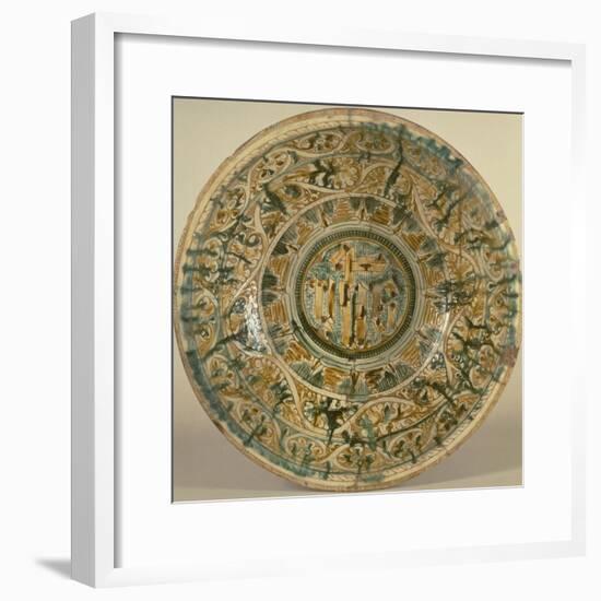 Basin, Ceramic, Ferrara, Emilia-Romagna, Italy-null-Framed Giclee Print