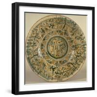 Basin, Ceramic, Ferrara, Emilia-Romagna, Italy-null-Framed Giclee Print