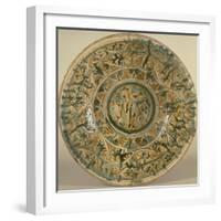 Basin, Ceramic, Ferrara, Emilia-Romagna, Italy-null-Framed Giclee Print