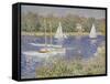 Basin D'Argenteuil-Claude Monet-Framed Stretched Canvas