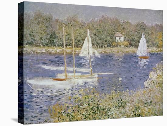 Basin D'Argenteuil-Claude Monet-Stretched Canvas