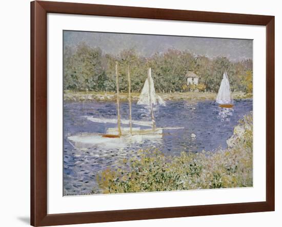 Basin D'Argenteuil-Claude Monet-Framed Giclee Print