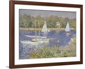 Basin D'Argenteuil-Claude Monet-Framed Giclee Print