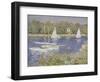 Basin D'Argenteuil-Claude Monet-Framed Premium Giclee Print