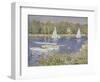 Basin D'Argenteuil-Claude Monet-Framed Premium Giclee Print