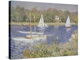 Basin D'Argenteuil-Claude Monet-Stretched Canvas