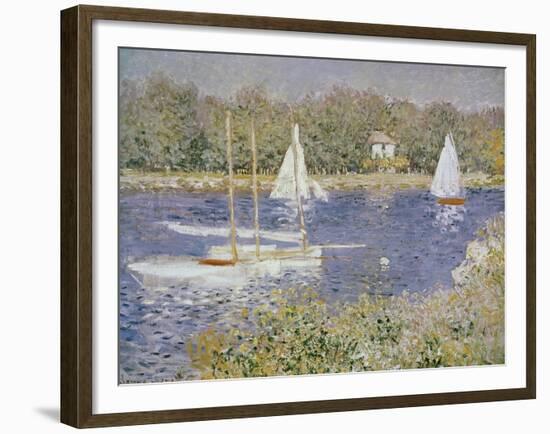 Basin D'Argenteuil-Claude Monet-Framed Giclee Print