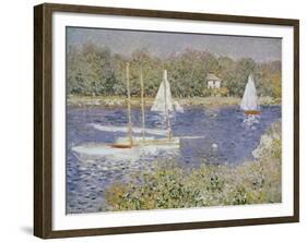 Basin D'Argenteuil-Claude Monet-Framed Giclee Print