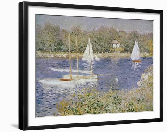 Basin D'Argenteuil-Claude Monet-Framed Giclee Print