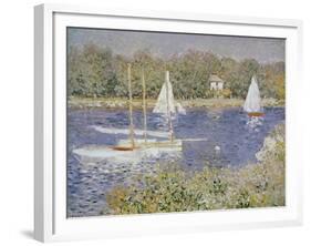 Basin D'Argenteuil-Claude Monet-Framed Giclee Print