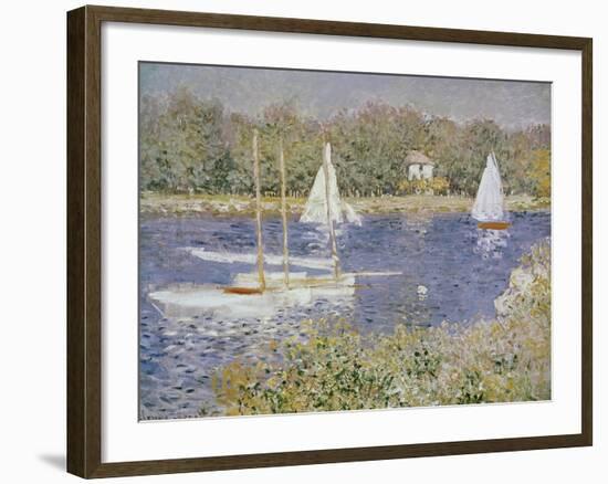 Basin D'Argenteuil-Claude Monet-Framed Giclee Print