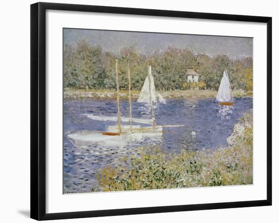 Basin D'Argenteuil-Claude Monet-Framed Giclee Print