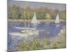 Basin D'Argenteuil-Claude Monet-Mounted Giclee Print