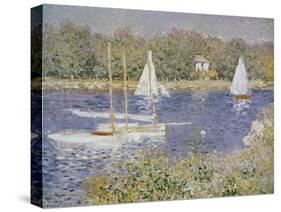 Basin D'Argenteuil-Claude Monet-Stretched Canvas