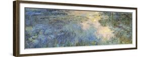 Basin of Water Lilies-Claude Monet-Framed Giclee Print