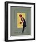 Basket Ball Girl-Hamilton King-Framed Giclee Print