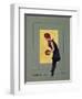 Basket Ball Girl-Hamilton King-Framed Giclee Print