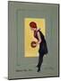 Basket Ball Girl-Hamilton King-Mounted Giclee Print