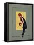 Basket Ball Girl-Hamilton King-Framed Stretched Canvas