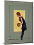 Basket Ball Girl-Hamilton King-Mounted Giclee Print