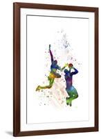 Basket Ball Player 1-Marlene Watson-Framed Giclee Print